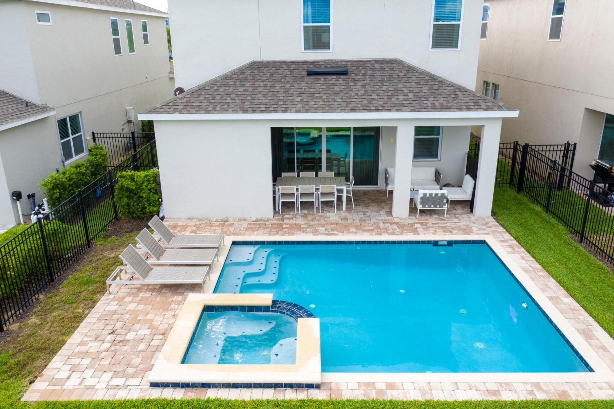 Luxurious 5Bd Private Pool Jacuzzi & Game Room At Encore 7432 Reunion Exteriör bild