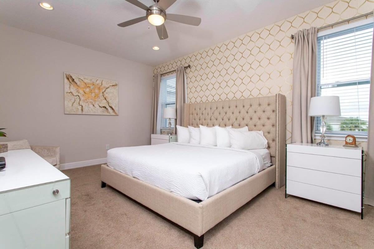 Luxurious 5Bd Private Pool Jacuzzi & Game Room At Encore 7432 Orlando Exteriör bild