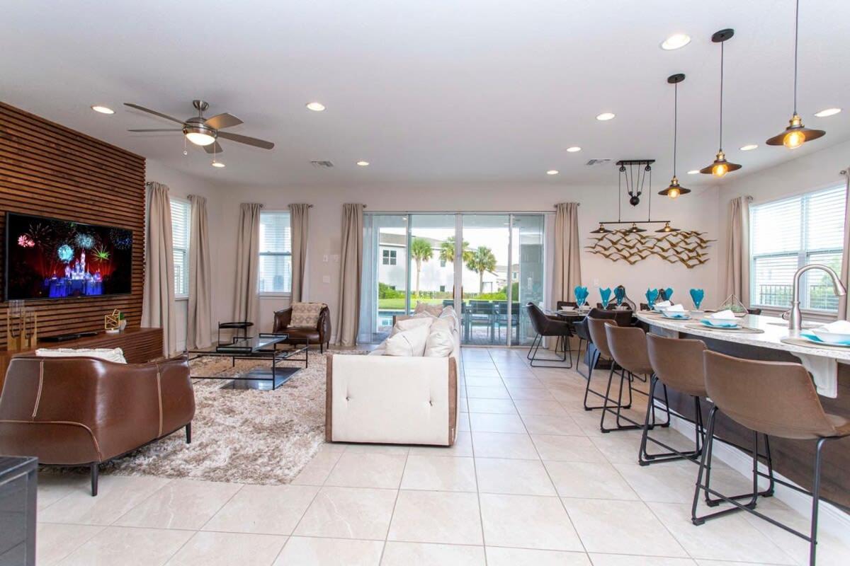 Luxurious 5Bd Private Pool Jacuzzi & Game Room At Encore 7432 Orlando Exteriör bild
