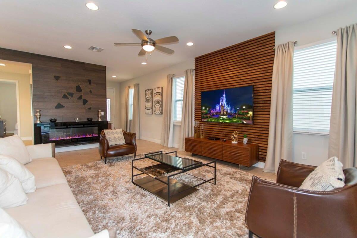 Luxurious 5Bd Private Pool Jacuzzi & Game Room At Encore 7432 Orlando Exteriör bild